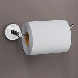 Plantex Stainless Steel Toilet Paper Roll Holder/Toilet Paper Holder/Tissue Paper Roll Holder for Bathroom Accessories (Chrome)