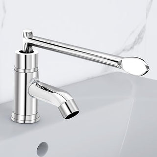 Plantex Lab Pillar Cock for Bathroom/Pillar Cock for Wash Basin with Teflon Tap - Pack of 1 (AC05, Chrome)
