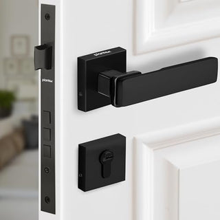Plantex Heavy Duty Main Door Lock Set with 3 Keys/Mortise Door Lock for Home/Office/Hotel (7116 - DC-Black & Z-Black)