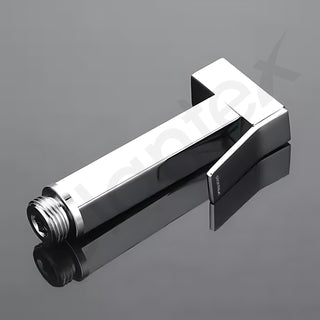 Plantex Pure Brass Square Shape Health Faucet/Jet Spray for Toilet/Health Faucet Gun Only/Faucet for Toilet/Hand Shower for Toilet-Chrome Finish