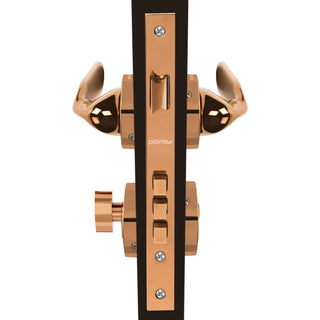 Plantex Premium Door Lock with 3 Years of Warranty/Main Door Locks for Home/Mortise Lock Set for Home (7106 - PVD Choco)