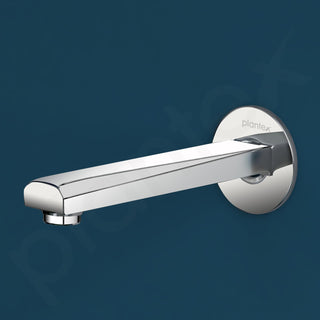Plantex Bath Tub Spout with Wall Flange/Single Lever Spout/High Flow Tap for Bathroom/Kitchen - Pack of 1 (Chrome)