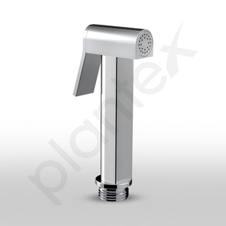 Plantex Pure Brass D-Shape Health Faucet Set/Jet Spray for Toilet/Faucet for Toilet/Health Faucet Gun Only/Hand Shower for Toilet/Health Faucet-Chrome