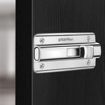 Plantex Premium Heavy Duty Door Stopper/Door Lock Latch for Home and Office Doors/Baby Latch - Pack of 1 (Chrome)