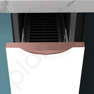 Plantex Profile Handle for Kitchen Cabinet/10 Inch Alluminium Drawer Profile Handle/Wardrobe Pull Handle for Home/Office/Hotel - Pack of 2 (Rose Gold)