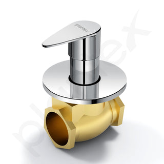 Plantex 25 mm Pure Brass Flush Valve for Toilet/Urinal (Commercial & Residential Use) - 7 Year Warranty (PAC-1820)