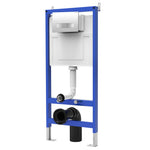Plantex Concealed Flush Tank for Commode/8 LTR Water Capacity Flushing Cistern with Full Frame/Slim and Stylish Tank with Flush Plate/Concealed Cistern - (Pack of 1)