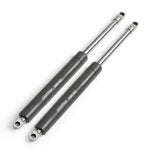 Plantex 17 Inch Hydraulic Gas Spring Stay Strut Pneumatic Lift Support with Cover/Cabinet Hinges Support/Capacity 100 KGS (1000 N) - Pair of 1 (2 Pcs) (Silver)