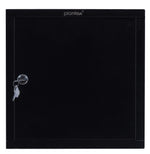 Plantex GI Metal Key Storage Box/Key Cabinet with 25 Key-Holders with Lock for Home/Key Holder for Home/Hotel/Companies/Office - Wall Mount (Black)