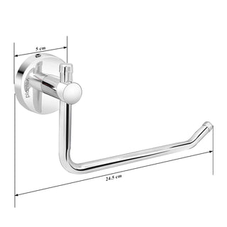 Plantex Stainless Steel Towel Ring for Bathroom/Wash Basin/Napkin-Towel Hanger/Bathroom Accessories - (Chrome - L Shape) - Pack of 3