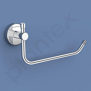 Plantex Stainless Steel Towel Ring for Bathroom/Wash Basin/Napkin-Towel Hanger/Bathroom Accessories - (Chrome - L Shape) - Pack of 1