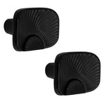 Plantex Knobs for Drawers/Drawer Knobs/Rectangle Knob for Cabinets/Pull-Push Knob for Kitchen/Bedroom/Drawer - Pack of 2 (DC-Black & Z-Black)