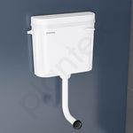 Plantex Flush Tank for Toilet/Single Flushing Cistern for Bathroom with 10 Ltr Water Capacity/Polypropylene Toilet Flush Tank - Pack of 1 (Classic, White)