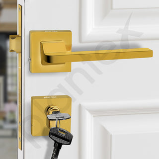 Plantex Mortise Door Lock with 3 Years of Warranty/Main Door Lock for Home/Office/Hotel - Gold Finish (605-PVD Gold)