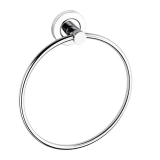Plantex Stainless Steel Towel Ring and Napkin Holder for Washbasin/Bathroom/Kitchen (Pack of 3)