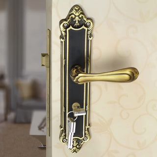 Plantex Premium Main Door Lock - 6-Lever Mechanism, 3-Year Warranty, Mortise Lock Set for Home (Finish)