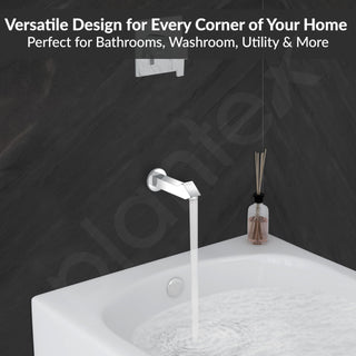 Plantex Bath Tub Spout with Water Saving Nozzle for Bathroom/High Flow Tap for Bathroom/Kitchen-Pack of 1 (Chrome)