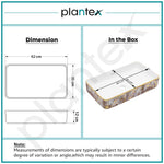 Plantex Ceramic Counter Top Washbasin for Bathroom/Table Top Wash Basin/ Rectangle Bathroom Sink for Restaurant/Hotel (24 x 14 x 5 Inch)