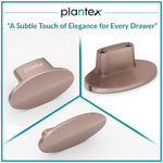 Plantex Knobs for Drawer/Small Drawer Knobs/Knobs for Cabinets/Pull-Push Knobs for Kitchen/Bedroom Drawer - Pack of 1 (Oval, Rembo)