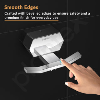 Plantex Robe Hook for Bathroom/304 Grade Stainless Steel Cloth Hanging Hook/Bath Towel Hook/Bathroom Accessories - Pack of 1 (Delta - 2805, Chrome)