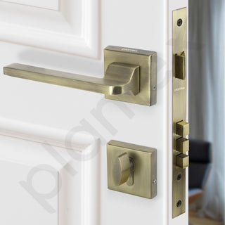 Plantex Heavy-Duty Door Lock/Main Door Locks for Home/Mortise Lock Set with 3 Years of Warranty (605-Brass Antique)