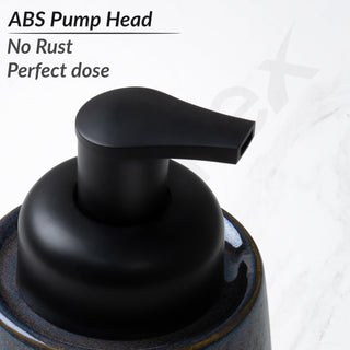Plantex Ceramic Soap Dispenser for Washbasin/Hand Soap Dispenser/Soap Dispenser for Kitchen/Bathroom Accessories - Pack of 1