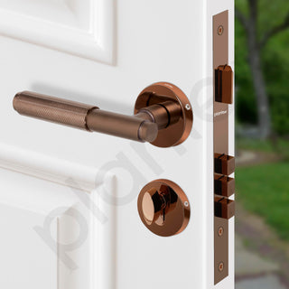 Plantex Premium Door Lock with 3 Years of Warranty/Main Door Lock for Home/Mortise Locks for Door (PVD Rose Gold)