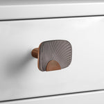Plantex Knobs for Drawers/Drawer Knobs/Rectangle Knob for Cabinets/Pull-Push Knob for Kitchen/Bedroom/Drawer - Pack of 1 (Rose Gold & Satin Black)