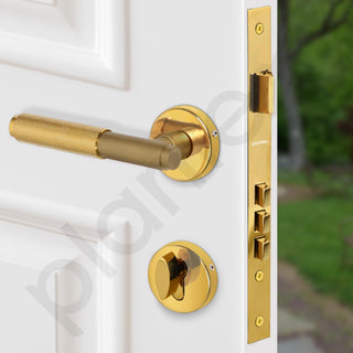 Plantex Premium Door Lock with 3 Years of Warranty/Main Door Locks for Home/Mortise Lock Set for Door (PVD Gold)