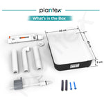 Plantex Cistern Flush Tank/Dual & SlimTone 7Ltr Water Capacity Polypropylene/Commode Flush Tank for Bathroom with Internal Accessories Pack of 1 (Black & White)