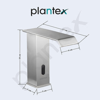Plantex Solid Brass Automatic Touchless Faucet for Wash Basin/Sensor Tap for Kitchen Sink/Electronic Basin Tap/Basin Faucet-(Chrome)