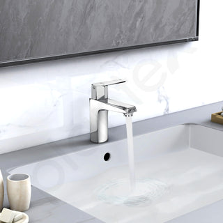 Plantex Pillar Tap for Wash Basin with Teflon Tape/Tap for Wash Basin/Water Tap-Chrome (Celesiya-1243)