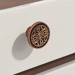 Plantex Knobs for Drawer/Round Drawer Knobs/Knobs for Cabinets/Pull-Push Knobs for Kitchen/Bedroom Drawer - Pack of 1 (DTK-301, Copper Antique)