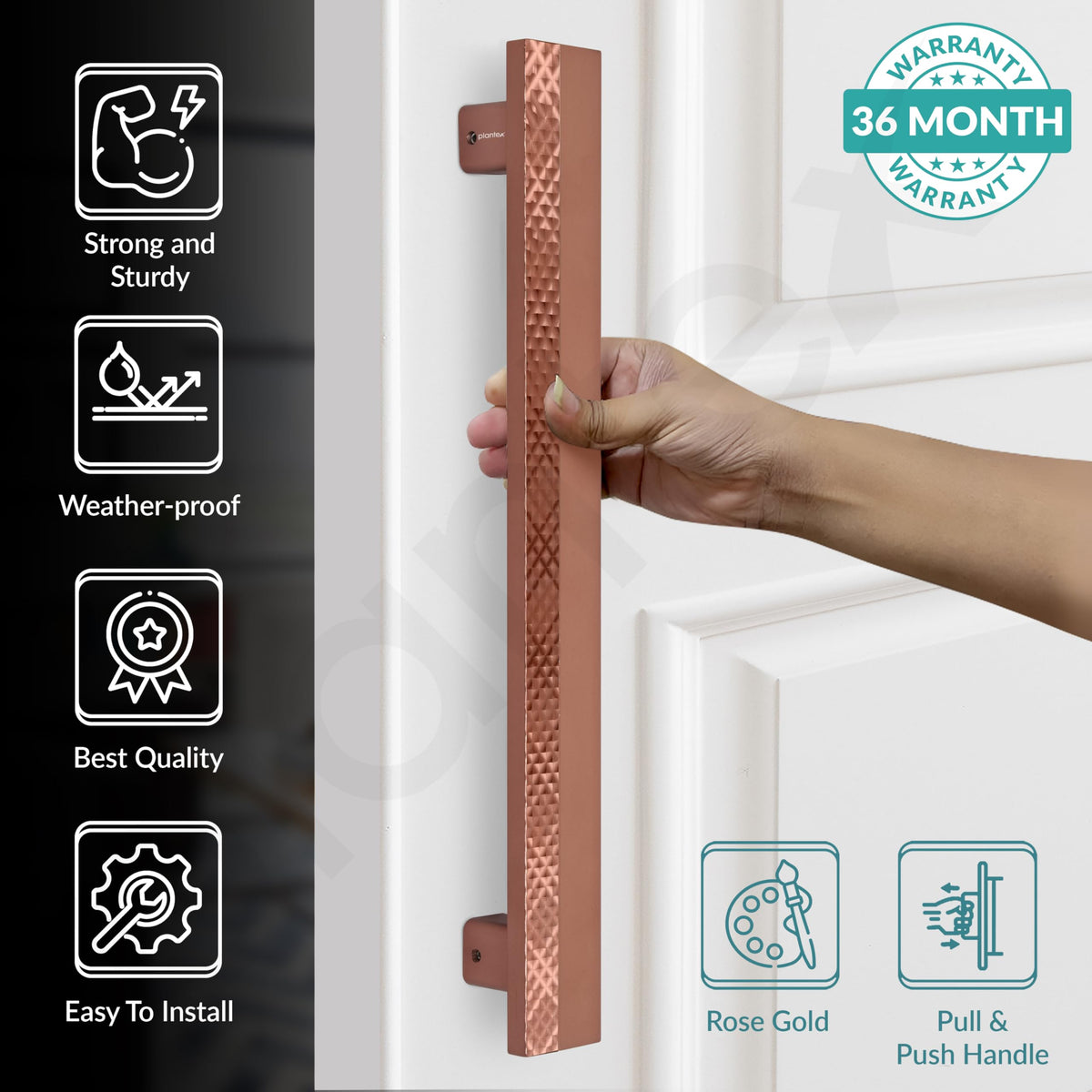 Plantex Door Handle/300mm Main Door Handle for Wooden Door/Pull