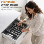 Plantex Expendable Cutlery Tray/Cutlery Organizer for Kitchen Drawer