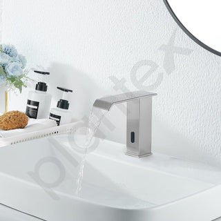 Plantex Solid Brass Automatic Touchless Faucet for Wash Basin/Sensor Tap for Kitchen Sink/Electronic Basin Tap/Basin Faucet-(Chrome)