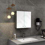 Planet Premium Bathroom Cabinet with Mirror/ 304 Stainless Steel Bathroom Mirror with Storage/Shelf for Wall with Mirror (18x18 Inch-Chrome)
