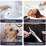 Plantex ABS Jet Spray Gun/Health Faucet for Toilet/Hand Spray for Bathroom/Toilet Jet Spray Gun- Pack of 1
(Chrome)