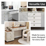 Plantex Knobs for Drawers/Drawer Knobs/Round Knob for Cabinets/Pull-Push Knob for Kitchen/Bedroom/Drawer - Pack of 4 (Gold & Green)