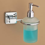 Plantex Decan 304 Grade Stainless Steel Toilet Paper Holder/Liquid Soap Dispenser/Bathroom Accessories - Chrome