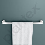 Plantex J4 Stainless Steel Towel Holder in Bathroom/Cloth Hanger for Bathroom/24 Inch Single Towel Rod/Bathroom Accessories (Chrome Finish) Angel