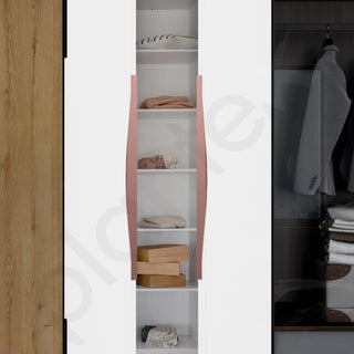 Plantex Profile Handle for Kitchen Cabinet/24 Inch Alluminium Drawer Profile Handle/Wardrobe Pull Handle for Home/Office/Hotel - Pack of 5 (Rose Gold)