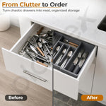 Plantex Expendable Cutlery Tray/Cutlery Organizer for Kitchen Drawer