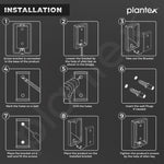 Plantex Dual Soap Holder for Bathroom/Pure Brass Double Soap Dish/soap Stand/Soap Bar/Soap Case/Bathroom Accessories - Pack of 1 (APS-DL-04, Chrome)