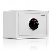 Plantex Digital Safe Locker For Home/23 Litre Safety Locker Box with Biometric Touchscreen Display & Dual Code Access Master & User/LED Light/Emergency Key/2 Years Warranty By Plantex - (White)