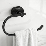 Plantex J4 Stainless Steel Towel Hanger for Wash Basin/Hand Towel Hanger/Napkin Holder for Wash Basin/Bathroom Accessories (PVD Black Finish) Onix