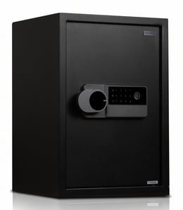 Plantex 56 Litre Digital Safe Locker For Home/Safety Locker Box with Biometric Fingerprint,Touchscreen & Emergency Key/Perfect Security Solution for Valuables/2 Years Warranty By Plantex - Black