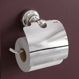 Plantex 304 Grade Stainless Steel Toilet Paper Roll Holder/Tissue Paper Holder/Toilet Paper Holder in Bathroom/Kitchen/Bathroom Accessories Pack of 1, Skyllo (Chrome)
