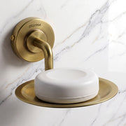Plantex 304 Stainless Steel Soap Holder for Bathroom/Soap Dish/Soap Stand/Soap Tray/Bathroom Accessories - Daizy (Antique)