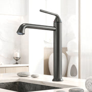 Plantex Brass Wash Basin Mixer Tap/Hot & Cold Basin Mixer Faucet/Deck Mount Pillar Spout for Bathroom Sink - Pack of 1 (APS-4600, Gun Metal)